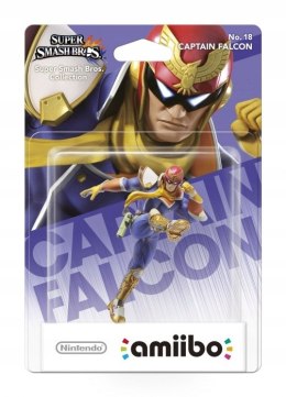 FIGURKA AMIIBO CAPTAIN FALCON NO.18 SUPER SMASH BROS [NINTENDO]