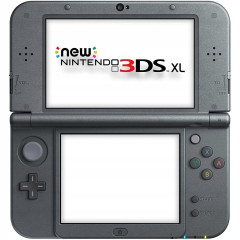 NEW NINTENDO 3DS XL CZARNA 2xIPS + ETUI + RYSIK
