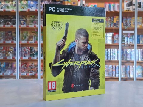 PUDEŁKO OD CYBERPUNK 2077 PC [MUZYKA CD, MAPA, NAKLEJKI, POCZTÓWKI] BEZ GRY