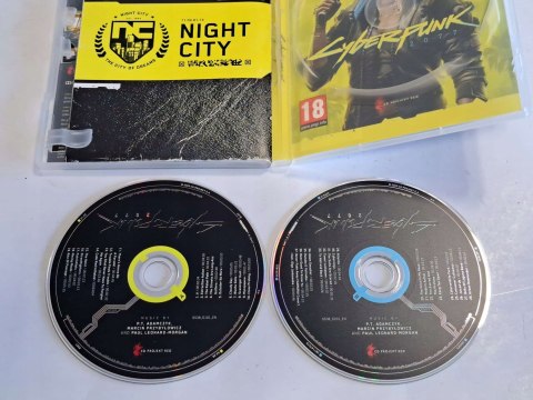 PUDEŁKO OD CYBERPUNK 2077 PC [MUZYKA CD, MAPA, NAKLEJKI, POCZTÓWKI] BEZ GRY