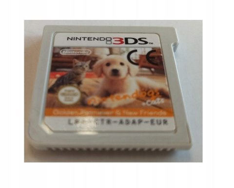 NINTENDOGS GOLDEN RETRIEVER + CATS [3DS]