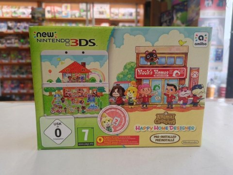 KONSOLA NEW NINTENDO 3DS ANIMAL CROSSING ED + 5 GIER + PUDEŁKO KONSOLA NEW NINTENDO 3DS ANIMAL CROSSING ED + 5 GIER + PUDEŁKO