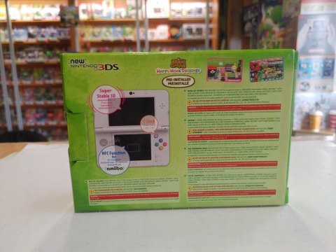 KONSOLA NEW NINTENDO 3DS ANIMAL CROSSING ED + 5 GIER + PUDEŁKO KONSOLA NEW NINTENDO 3DS ANIMAL CROSSING ED + 5 GIER + PUDEŁKO
