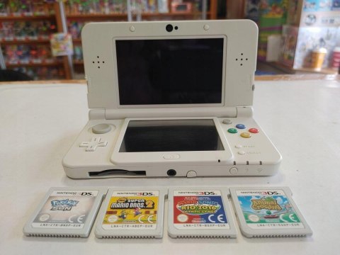 KONSOLA NEW NINTENDO 3DS ANIMAL CROSSING ED + 5 GIER + PUDEŁKO KONSOLA NEW NINTENDO 3DS ANIMAL CROSSING ED + 5 GIER + PUDEŁKO