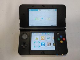 KONSOLA NEW NINTENDO 3DS CZARNA + RYSIK + ŁADOWARKA