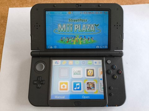 KONSOLA NEW NINTENDO 3DS XL CZARNA 2x IPS + ETUI + RYSIK + USB KONSOLA NEW NINTENDO 3DS XL CZARNA 2x IPS + ETUI + RYSIK + USB