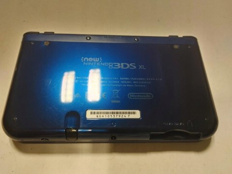 KONSOLA NEW NINTENDO 3DS XL NIEBIESKA + PUDEŁKO + RYSIK + ŁADOWARKA KONSOLA NEW NINTENDO 3DS XL NIEBIESKA + PUDEŁKO + RYSIK + ŁADOWARKA