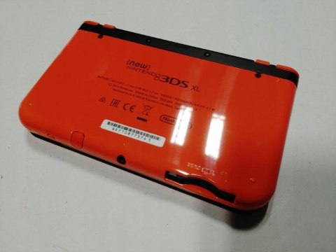 KONSOLA NEW NINTENDO 3DS XL POMARAŃCZOWO-CZARNA + RYSIK + ŁADOWARKA + ETUI KONSOLA NEW NINTENDO 3DS XL POMARAŃCZOWO-CZARNA + RYSIK + ŁADOWARKA + ETUI