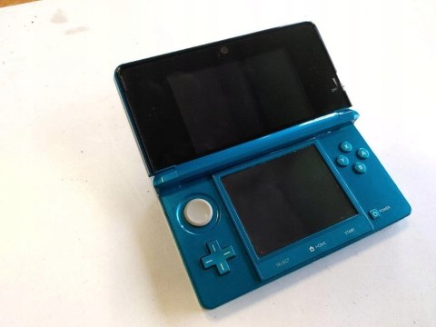 KONSOLA NINTENDO 3DS NIEBIESKA + ŁADOWARKA KONSOLA NINTENDO 3DS NIEBIESKA + ŁADOWARKA