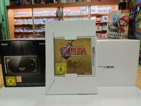 KONSOLA NINTENDO 3DS ZELDA LIMITED EDITION + GRA + PUDEŁKO + DOCK + RYSIK KONSOLA NINTENDO 3DS ZELDA LIMITED EDITION + GRA + PUDEŁKO + DOCK + RYSIK