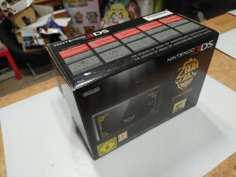 KONSOLA NINTENDO 3DS ZELDA LIMITED EDITION + GRA + PUDEŁKO + DOCK + RYSIK KONSOLA NINTENDO 3DS ZELDA LIMITED EDITION + GRA + PUDEŁKO + DOCK + RYSIK