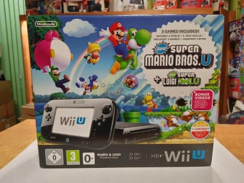 KONSOLA NINTENDO WII U 32GB + PUDEŁKO + 7 GIER W TYM 3 MARIO ORAZ MINECRAFT KONSOLA NINTENDO WII U 32GB + PUDEŁKO + 7 GIER W TYM 3 MARIO ORAZ MINECRAFT