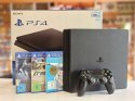 KONSOLA SONY PLAYSTATION 4 SLIM 500GB + ORYGINALNY PAD + 3 GRY PS4