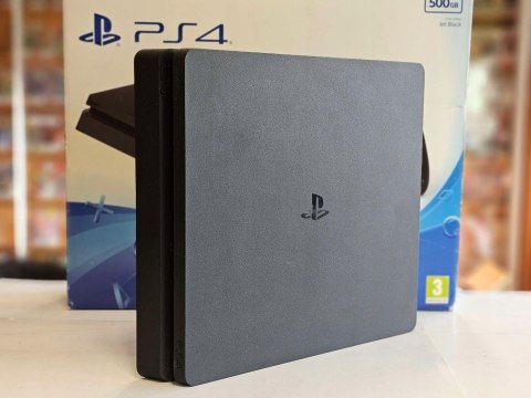 KONSOLA SONY PLAYSTATION 4 SLIM 500GB + ORYGINALNY PAD + 3 GRY PS4 KONSOLA SONY PLAYSTATION 4 SLIM 500GB + ORYGINALNY PAD + 3 GRY PS4