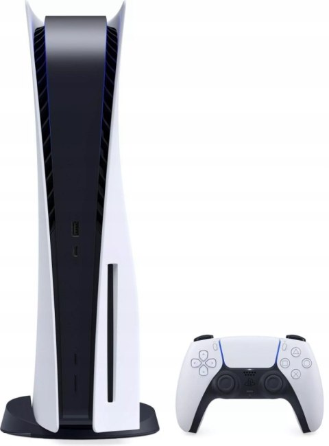 KONSOLA SONY PLAYSTATION 5 825GB Z NAPĘDEM BLU-RAY + PAD + ŁADOWARKA KONSOLA SONY PLAYSTATION 5 825GB Z NAPĘDEM BLU-RAY + PAD + ŁADOWARKA