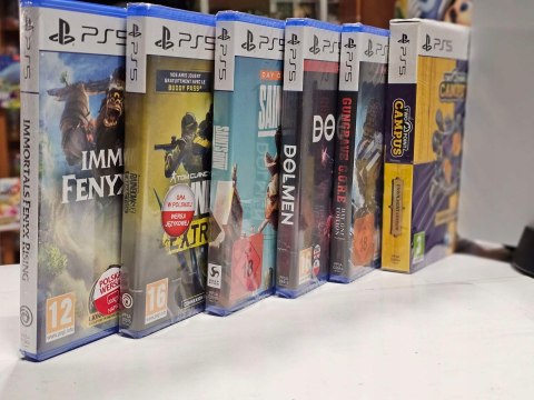 KONSOLA SONY PLAYSTATION 5 Z NAPĘDEM + PAD + ŁADOWARKA + 5 GIER KONSOLA SONY PLAYSTATION 5 Z NAPĘDEM + PAD + ŁADOWARKA + 5 GIER