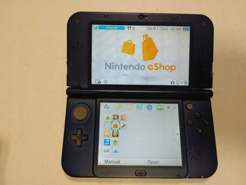 NEW NINTENDO 3DS XL NIEBIESKA + RYSIK + ŁADOWARKA + ETUI MARIO NEW NINTENDO 3DS XL NIEBIESKA + RYSIK + ŁADOWARKA + ETUI MARIO