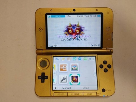 NINTENDO 3DS XL EDYCJA THE LEGEND OF ZELDA + GRA MAJORA'S MASK NINTENDO 3DS XL EDYCJA THE LEGEND OF ZELDA + GRA MAJORA'S MASK