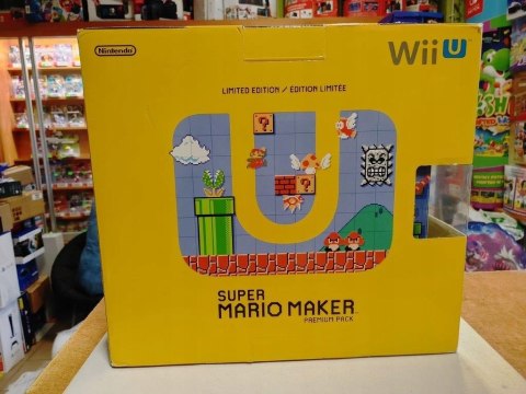NINTENDO WII U 32GB + GAMEPAD + GRA MARIO MAKER + AMIIBO MARIO - LIMITED ED NINTENDO WII U 32GB + GAMEPAD + GRA MARIO MAKER + AMIIBO MARIO - LIMITED ED
