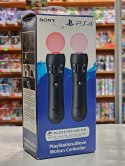 2x KONTROLER RUCHU PLAYSTATION MOVE V2 PS4 VR TWIN PACK + 2x USB