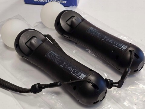 2x KONTROLER RUCHU PLAYSTATION MOVE V2 PS4 VR TWIN PACK + 2x USB 2x KONTROLER RUCHU PLAYSTATION MOVE V2 PS4 VR TWIN PACK + 2x USB
