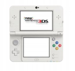 KONSOLA NEW NINTENDO 3DS BIAŁA + USB + RYSIK + COVER PLATE SPLATOON + ETUI