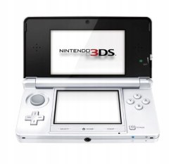 KONSOLA NINTENDO 3DS BIAŁA + USB + RYSIK + KARTA PAMIĘCI + 3 GRY
