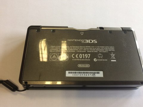 KONSOLA NINTENDO 3DS CZARNA + ŁADOWARKA + RYSIK + DOCK + PUDEŁKO KONSOLA NINTENDO 3DS CZARNA + ŁADOWARKA + RYSIK + DOCK + PUDEŁKO