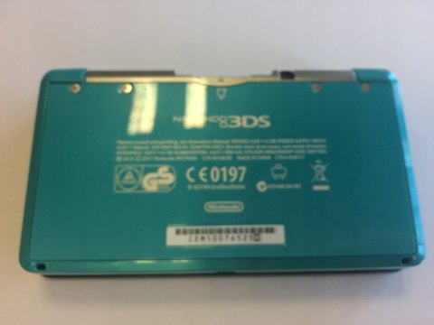 KONSOLA NINTENDO 3DS NIEBIESKA + USB + KARTA PAMIĘCI + ETUI + PUDEŁKO KONSOLA NINTENDO 3DS NIEBIESKA + USB + KARTA PAMIĘCI + ETUI + PUDEŁKO
