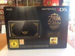 KONSOLA NINTENDO 3DS ZELDA LIMITED EDITION + GRA + PUDEŁKO + DOCK + RYSIK