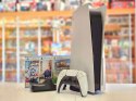 KONSOLA SONY PLAYSTATION 5 825GB Z NAPĘDEM BLU-RAY +PAD +ŁADOWARKA +3 GRY