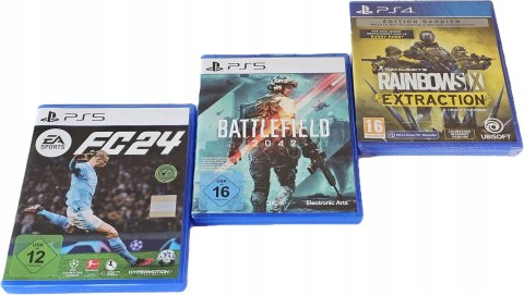 KONSOLA SONY PLAYSTATION 5 SLIM 1TB Z NAPĘDEM + PAD + 3 GRY KONSOLA SONY PLAYSTATION 5 SLIM 1TB Z NAPĘDEM + PAD + 3 GRY
