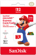 Karta Pamięci 256GB Sandisc Express Micro SD Nintendo Switch 2 [NS2]
