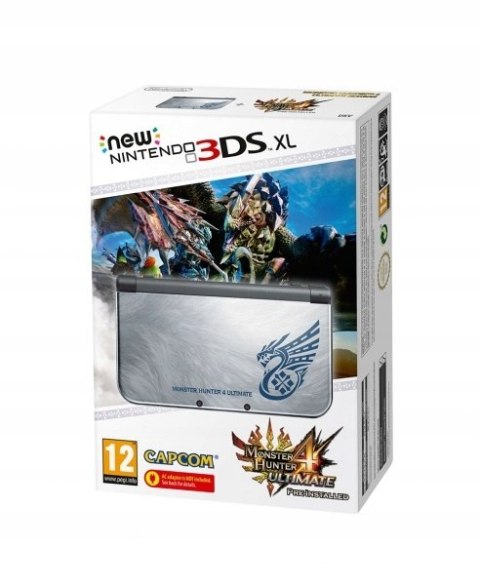 NEW NINTENDO 3DS XL MONSTER HUNTER 4 ULTIMATE EDITION EKRAN IPS + GRA MH4U NEW NINTENDO 3DS XL MONSTER HUNTER 4 ULTIMATE EDITION EKRAN IPS + GRA MH4U