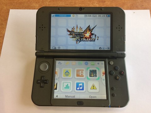 NEW NINTENDO 3DS XL MONSTER HUNTER 4 ULTIMATE EDITION EKRAN IPS + GRA MH4U NEW NINTENDO 3DS XL MONSTER HUNTER 4 ULTIMATE EDITION EKRAN IPS + GRA MH4U