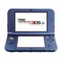 NEW NINTENDO 3DS XL NIEBIESKA IPS + RYSIK + USB