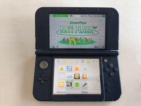 NEW NINTENDO 3DS XL NIEBIESKA IPS + RYSIK + USB NEW NINTENDO 3DS XL NIEBIESKA IPS + RYSIK + USB