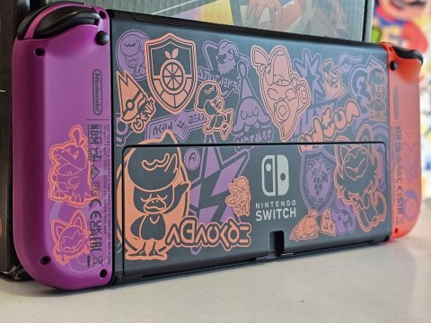 ZADBANA KONSOLA NINTENDO SWITCH OLED POKEMON SCARLET & VIOLET EDITION ZADBANA KONSOLA NINTENDO SWITCH OLED POKEMON SCARLET & VIOLET EDITION