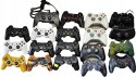 ZESTAW 18 SZTUK USZKODZONYCH PADÓW / KONTROLERÓW PS3 XBOX I INNE