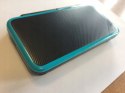 KONSOLA NEW NINTENDO 2DS XL NIEBIESKO-CZARNA + ŁADOWARKA + RYSIK + ETUI