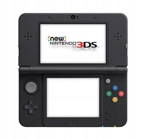 KONSOLA NEW NINTENDO 3DS CZARNA + COVER PLATE POKEMON PIKACHU + USB