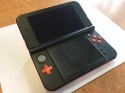 KONSOLA NEW NINTENDO 3DS XL POMARAŃCZOWO-CZARNA + RYSIK + USB + ETUI