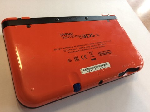 KONSOLA NEW NINTENDO 3DS XL POMARAŃCZOWO-CZARNA + RYSIK + USB + ETUI KONSOLA NEW NINTENDO 3DS XL POMARAŃCZOWO-CZARNA + RYSIK + USB + ETUI