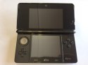 KONSOLA NINTENDO 3DS CZARNA + ŁADOWARKA + RYSIK + KARTA PAMIĘCI