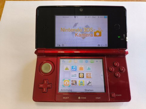 KONSOLA NINTENDO 3DS CZERWONA - USZKODZONA KONSOLA NINTENDO 3DS CZERWONA - USZKODZONA