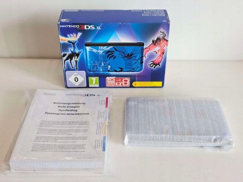 KONSOLA NINTENDO 3DS XL LIMITOWANA EDYCJA POKEMON XERNAR YVELTAL BLUE KONSOLA NINTENDO 3DS XL LIMITOWANA EDYCJA POKEMON XERNAR YVELTAL BLUE