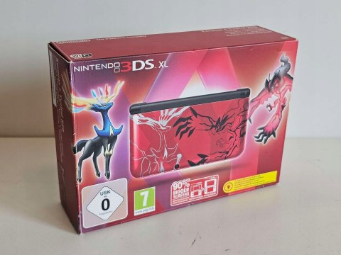 KONSOLA NINTENDO 3DS XL LIMITOWANA EDYCJA POKEMON XERNAS YVELTAL RED KONSOLA NINTENDO 3DS XL LIMITOWANA EDYCJA POKEMON XERNAS YVELTAL RED