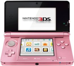 KONSOLA NINTENDO 3DS RÓŻOWA + ŁADOWARKA