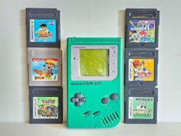 KONSOLA NINTENDO GAME BOY + ZESTAW GIER PO JAPOŃSKU