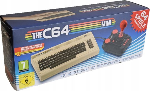 KONSOLA RETRO GAMES THE C64 MINI + JOYSTICK + 64 GRY